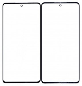 Replacement Front Glass For Samsung Galaxy F54 5g Black By - Maxbhi Com