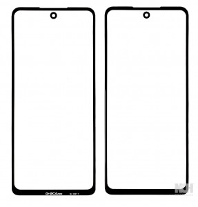 Replacement Front Glass For Tecno Pova 5 Black By - Maxbhi Com