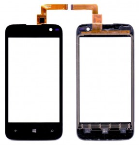 Touch Screen Digitizer For Karbonn Titanium Wind W4 Black By - Maxbhi Com
