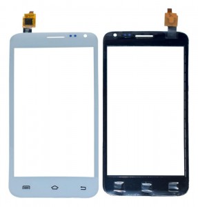 Touch Screen Digitizer For Micromax Canvas Blaze Mt500 White By - Maxbhi Com