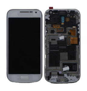 Lcd With Touch Screen For Samsung Galaxy S4 Mini I9195i White By - Maxbhi Com