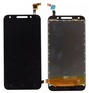 Lcd With Touch Screen For Alcatel U5 Black By - Maxbhi Com