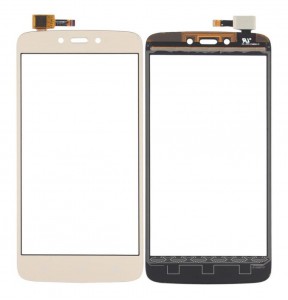 Touch Screen Digitizer For Moto C Plus Gold By - Maxbhi Com