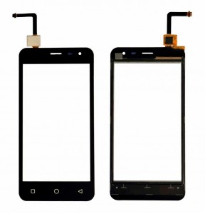 Touch Screen Digitizer For Micromax Spark Vdeo Q415 Black By - Maxbhi Com