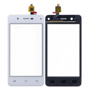Touch Screen Digitizer For Lava A44 White By - Maxbhi Com