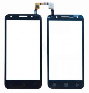 Touch Screen Digitizer For Vodafone Smart Turbo 7 Black By - Maxbhi Com