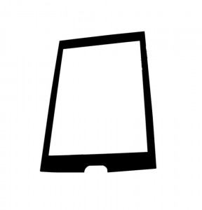 Replacement Front Glass For Huawei U8500 Black By - Maxbhi.com