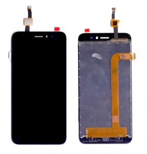 Lcd With Touch Screen For Karbonn Aura Sleek Plus Black By - Maxbhi Com
