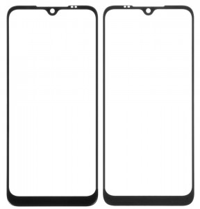 Replacement Front Glass For Xiaomi Redmi Note 8t Black By - Maxbhi Com