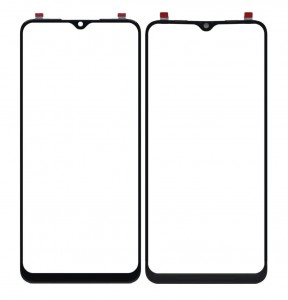 Replacement Front Glass For Oppo A31 2020 Black By - Maxbhi Com