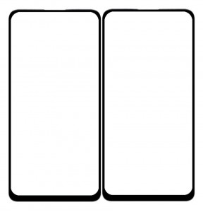 Replacement Front Glass For Tecno Camon 15 Pro Black By - Maxbhi Com