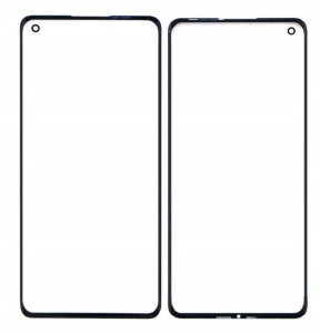 Replacement Front Glass For Oneplus 8 Black By - Maxbhi Com