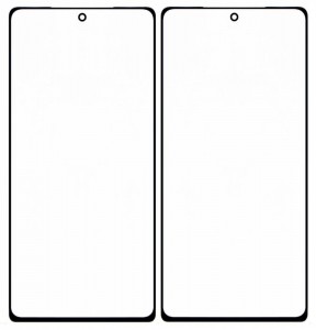 Replacement Front Glass For Samsung Galaxy Note 20 Black By - Maxbhi Com