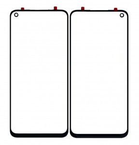 Replacement Front Glass For Realme Narzo 20 Pro Black By - Maxbhi Com