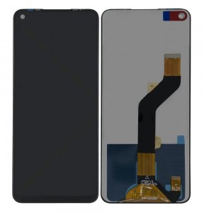 Lcd With Touch Screen For Infinix Hot 10 White By - Maxbhi Com