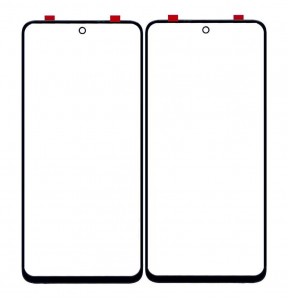 Replacement Front Glass For Xiaomi Redmi Note 10 Pro Max Blue By - Maxbhi Com