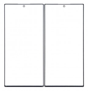 Replacement Front Glass For Samsung Galaxy S22 Ultra 5g Burgundy By - Maxbhi Com