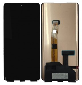 Lcd With Touch Screen For Honor V40 Lite Black By - Maxbhi Com