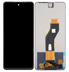 Lcd With Touch Screen For Tecno Spark Go 2024 Black By - Maxbhi Com