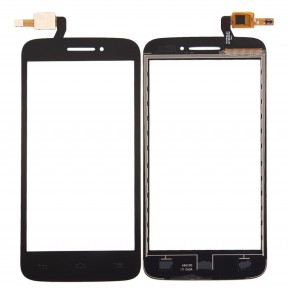 Touch Screen Digitizer For Alcatel Pop 2 4 5 Black By - Maxbhi Com