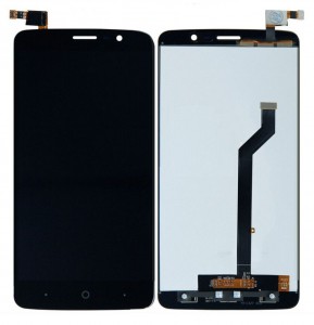 Lcd With Touch Screen For Zte Blade Max 3 Black By - Maxbhi Com
