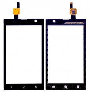 Touch Screen Digitizer For Intex Cloud Y2 White By - Maxbhi Com
