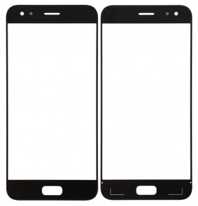 Replacement Front Glass For Asus Zenfone 4 Ze554kl Black By - Maxbhi Com