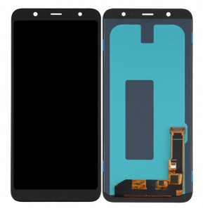Lcd With Touch Screen For Samsung Galaxy J8 Plus Black By - Maxbhi Com