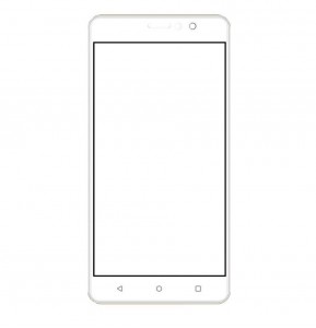 Replacement Front Glass For Kenxinda W55 White By - Maxbhi Com