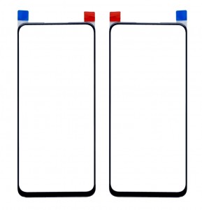 Replacement Front Glass For Realme 6 Black By - Maxbhi Com
