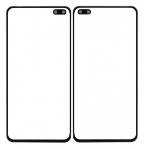 Replacement Front Glass For Vivo V19 Black By - Maxbhi Com
