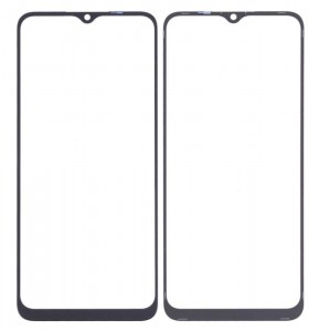 Replacement Front Glass For Realme C15 Black By - Maxbhi Com