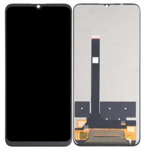 Lcd With Touch Screen For Honor X10 Max 5g Black By - Maxbhi Com