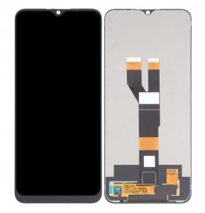Lcd With Touch Screen For Realme C11 2021 Black By - Maxbhi Com