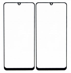 Replacement Front Glass For Samsung Galaxy M32 Blue By - Maxbhi Com