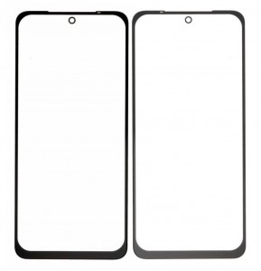Replacement Front Glass For Xiaomi Redmi Note 11s Black By - Maxbhi Com
