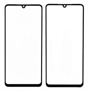 Replacement Front Glass For Vivo Y100 Black By - Maxbhi Com