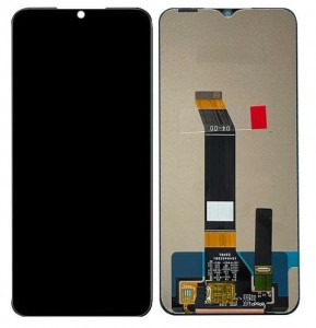 Lcd With Touch Screen For Xiaomi Redmi Note 11r Black By - Maxbhi Com