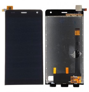 Lcd With Touch Screen For Wiko Getaway Black By - Maxbhi Com