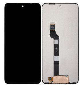 Lcd With Touch Screen For Motorola Moto G17 Power Black By - Maxbhi Com