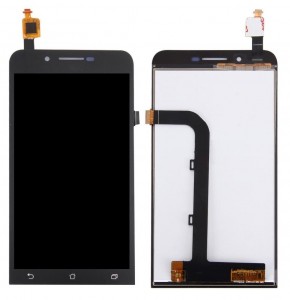 Lcd With Touch Screen For Asus Zenfone Go Zc500tg 16gb Black By - Maxbhi Com
