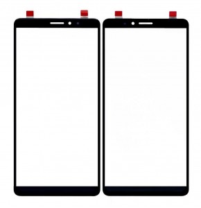 Replacement Front Glass For Gionee M7 Power Black By - Maxbhi Com