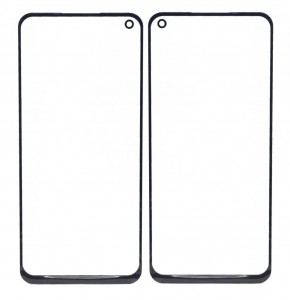 Replacement Front Glass For Realme 6i 6gb Ram Black By - Maxbhi Com