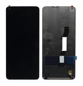 Lcd With Touch Screen For Xiaomi Mi 10t Black By - Maxbhi Com