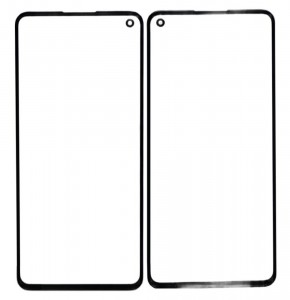 Replacement Front Glass For Realme Gt 2 Black By - Maxbhi Com