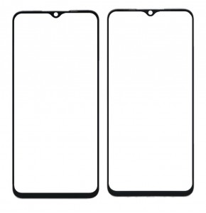 Replacement Front Glass For Oppo K10 5g Black By - Maxbhi Com