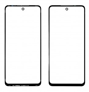 Replacement Front Glass For Infinix Smart 8 Plus Black By - Maxbhi Com