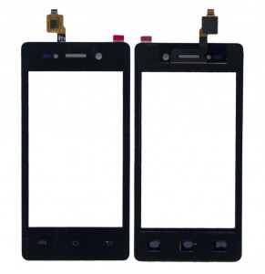 Touch Screen Digitizer For Lava A52 Black By - Maxbhi Com