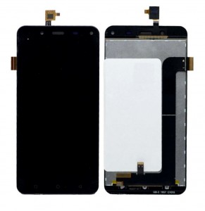 Lcd With Touch Screen For Karbonn Titanium Jumbo 2 Black By - Maxbhi Com