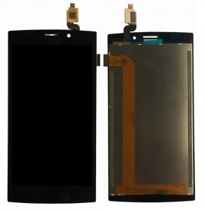 Lcd With Touch Screen For Philips S337 Black By - Maxbhi Com